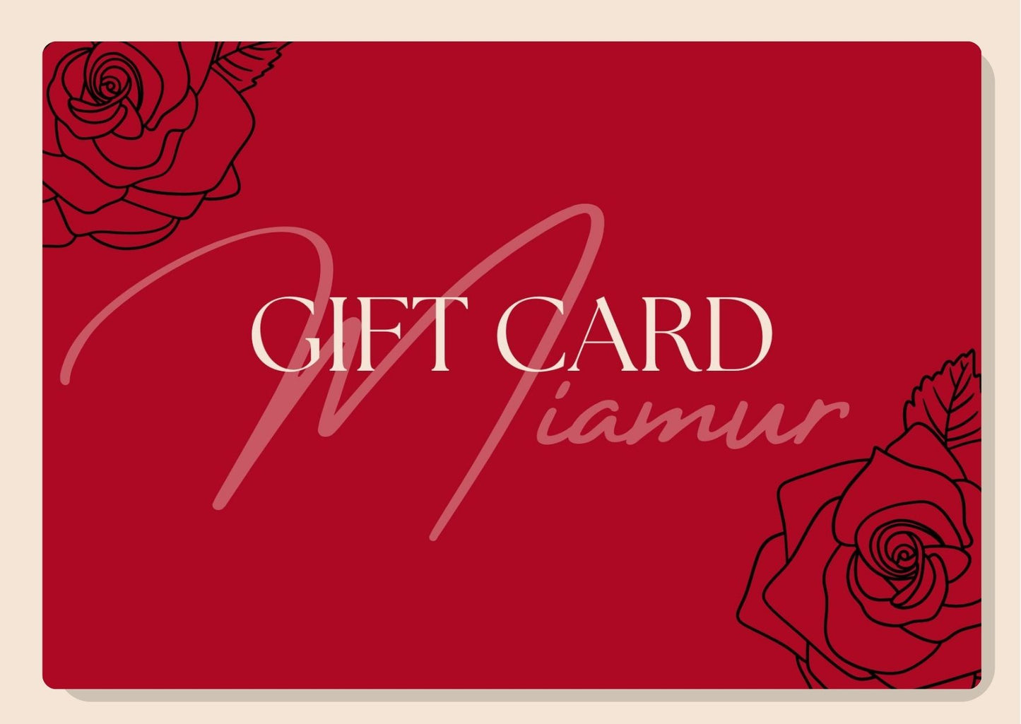 Miamur Gift Cards